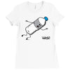 waterfall Ladies Fitted T-Shirt
