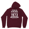 Premium Vintage Since 1973 Limited Edition Original Parts Unisex Hoodie