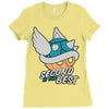 turtle shell Ladies Fitted T-Shirt