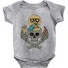summer skull Baby Bodysuit