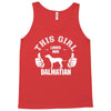 This Girl Loves Her Dalmatian Tank Top