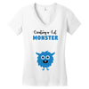 I've Created a Monster Baby Boy Women's V-Neck T-Shirt