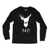 knights who say ni Long Sleeve Shirts