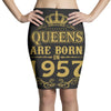 queens are born in 1957 Pencil Skirts