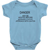 coffee my be hostile before morning Baby Bodysuit
