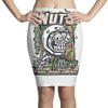 nuts about bikes Pencil Skirts