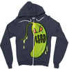 pickle monster Zipper Hoodie