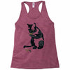 radioactive cat Racerback Tank
