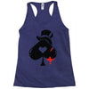 poker hat ace of spades Racerback Tank