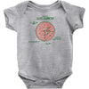pizza math Baby Bodysuit