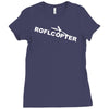 roflcopter Ladies Fitted T-Shirt