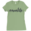 mom life svg Ladies Fitted T-Shirt