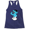 tobias smurf Racerback Tank