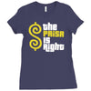 the paisa is right Ladies Fitted T-Shirt