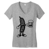 artisan pickle 2 Women's V-Neck T-Shirt