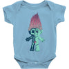 anatomy of a troll Baby Onesie