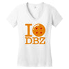 i love dbz Women's V-Neck T-Shirt