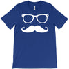 mustache glasses nerd T-Shirt