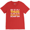 knew she was a thug V-Neck Tee