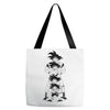 dragonball goku Tote Bags