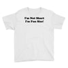 im not short funny t shirt humor nerd geek tee s 3xl Youth Tee