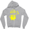 camiseta minion mecanic Zipper Hoodie