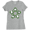 rock paper scissors lizard spock Ladies Fitted T-Shirt