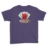 lucky devil gambling cards Youth Tee