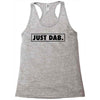just dab border Racerback Tank