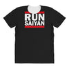 run saiyan All Over Women's T-shirt
