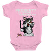 anxious cat Baby Bodysuit