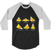 candy corn are triangles 3/4 Sleeve Shirt