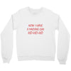 machine gun ho ho ho Crewneck Sweatshirt
