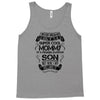 Super Cool Mommy Of A Freaking Awesome Son Tank Top