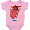 cool hotdog Baby Bodysuit