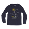 on the top (mountain) Long Sleeve Shirts