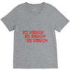 Red Sparrow V-Neck Tee