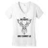 I Cannot Lie Women's V-Neck T-Shirt