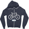 bike Zipper Hoodie