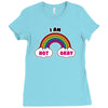 not okay Ladies Fitted T-Shirt