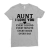 I Love You Aunt Ladies Fitted T-Shirt