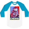 chewbacca poster, ideal gift or birthday present 3/4 Sleeve Shirt