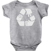 rock paper scissors cycle Baby Onesie