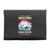 I Wish I Were A Unicorn So I Could Stab Idiots With My Head Accessory Pouches