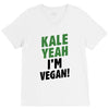 Kale Yeah I'm Vegan! V-Neck Tee