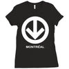 montreal metro Ladies Fitted T-Shirt