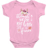 Though She Be But Little She Is Fierce Baby Bodysuit