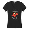 making an impact Women's V-Neck T-Shirt