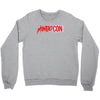mondocon's first and second year in existence Crewneck Sweatshirt