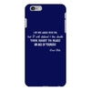 oscar wilde quote girls iPhone 6/6s Plus Case
